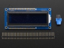 Display LCD HD44780 - 16x2 RGB on black - Adafruit 399